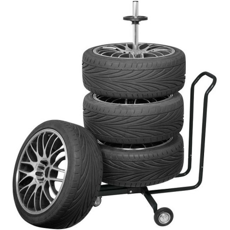 Transporta uzglabāšanas ratiņi riepām, 820-265mm CARPOINT